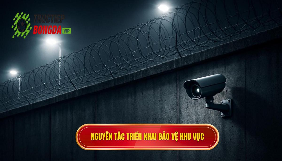 Nguyên tắc triển khai phòng ngự theo khu vực