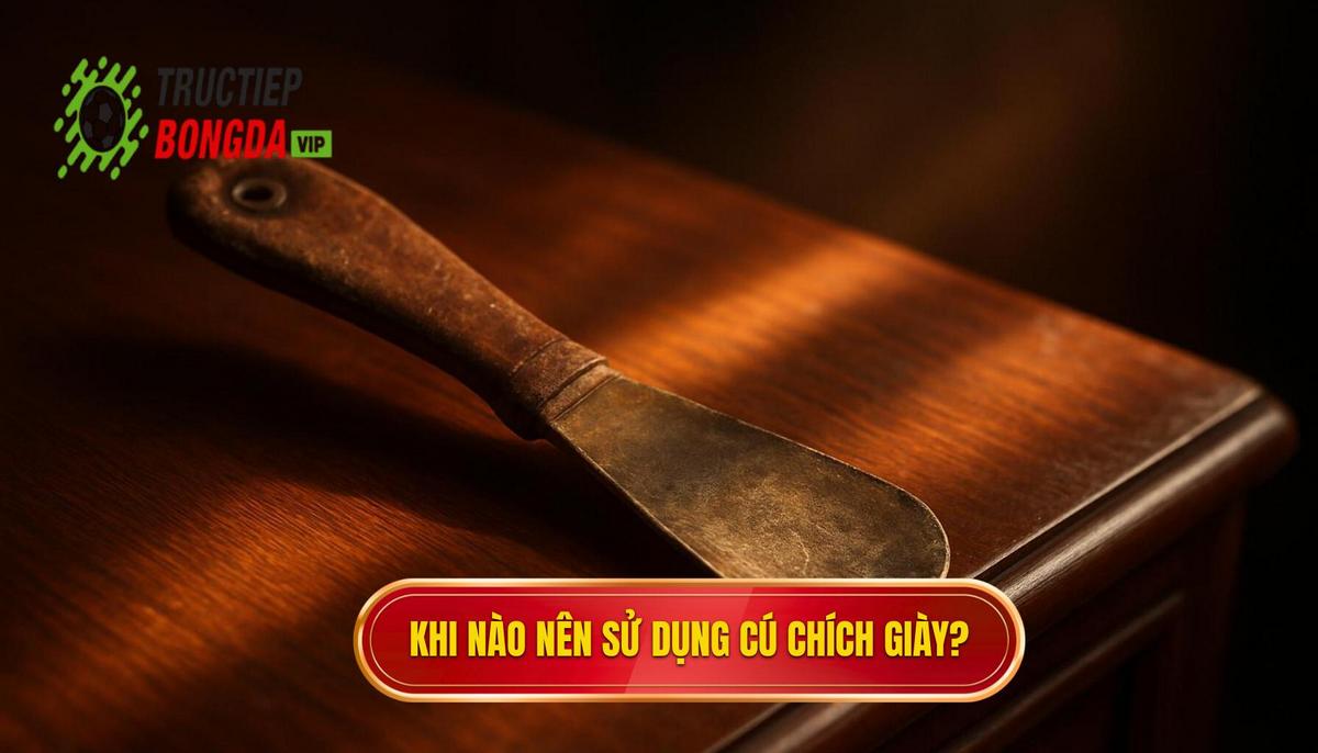 Ứng dụng chiến thuật_ Khi nào nên sử dụng cú chích mũi giày_