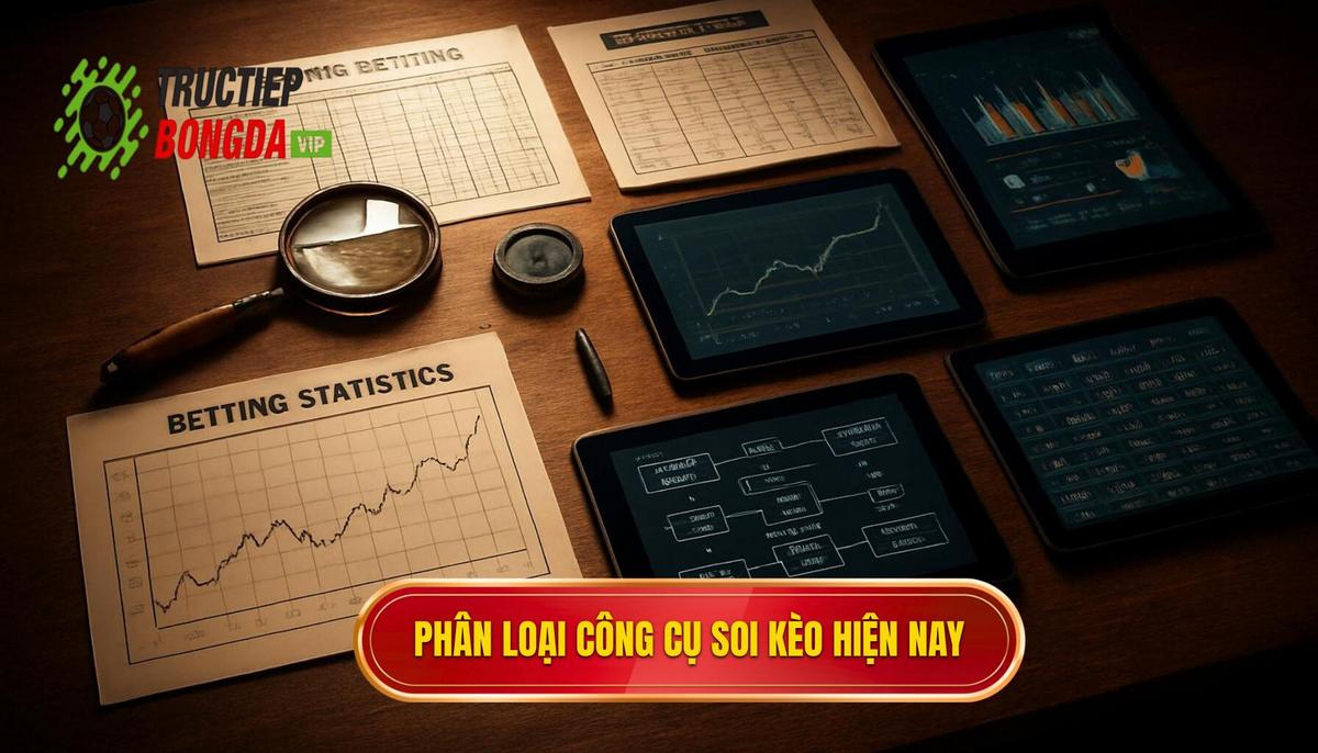 Phân loại các công cụ hỗ trợ soi kèo phổ biến hiện nay