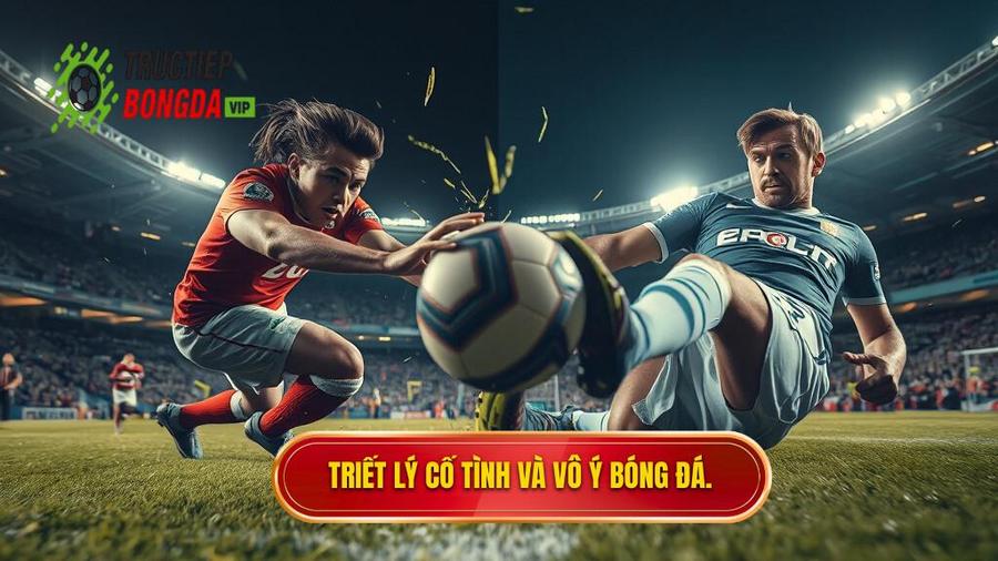 1. Triết lý cố tình và vô ý bóng đá.