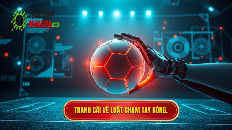 3. Tranh cãi về Luật chạm tay bóng.