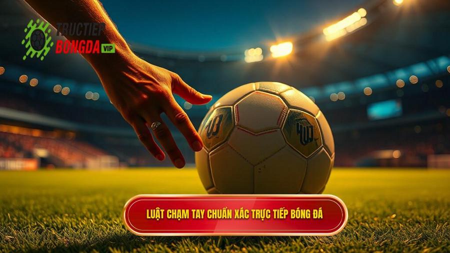 Luật chạm tay chuẩn xác TRỰC TIẾP BÓNG ĐÁ