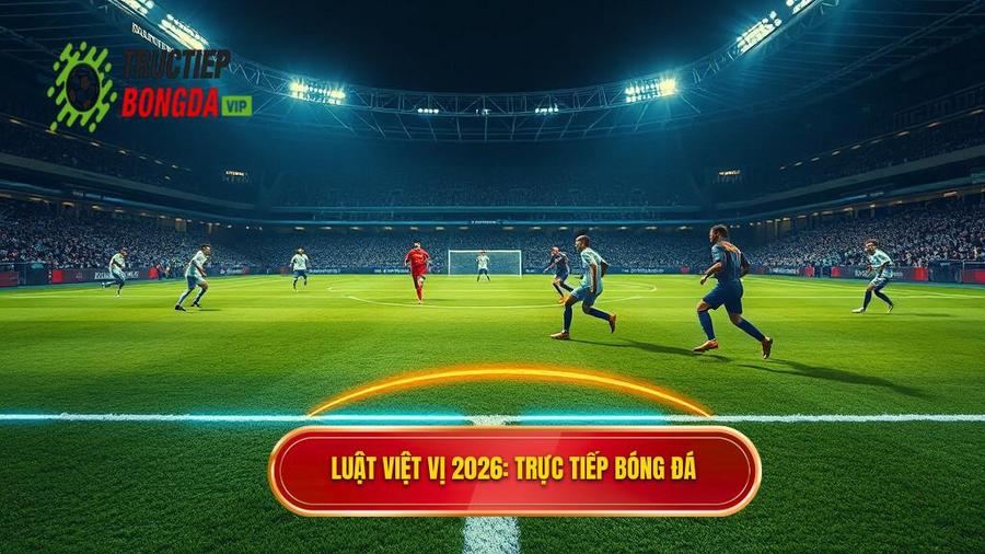 Luật việt vị 2026_ TRỰC TIẾP BÓNG ĐÁ