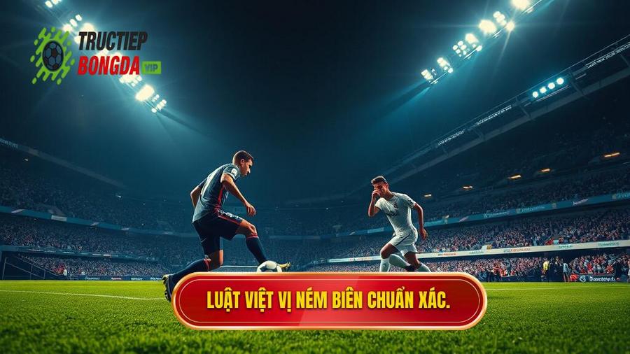 Luật việt vị ném biên chuẩn xác.