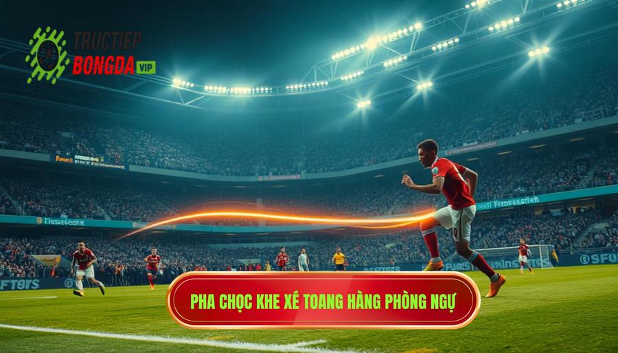 Khái niệm và giá trị của pha chọc khe xé toang hàng phòng ngự