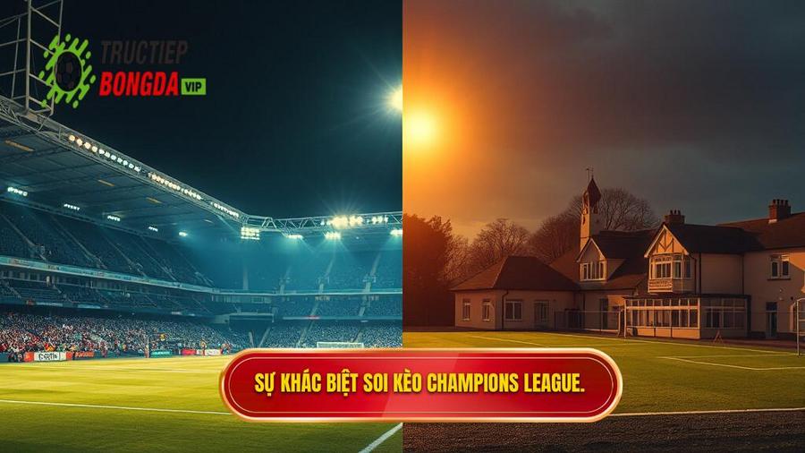 Tại sao soi kèo Champions League lại khác biệt so với các giải quốc nội?