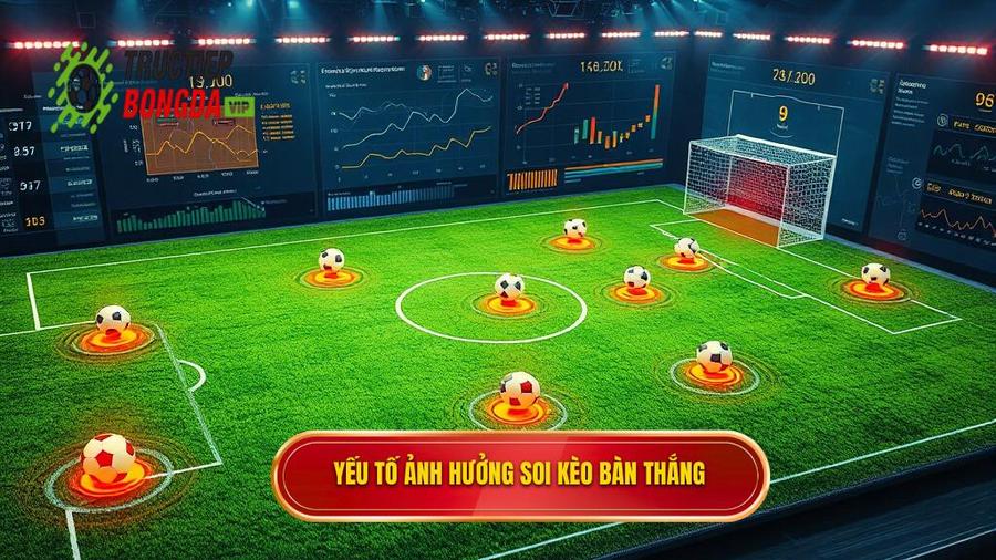 Các yếu tố then chốt ảnh hưởng đến kết quả soi kèo theo bàn thắng