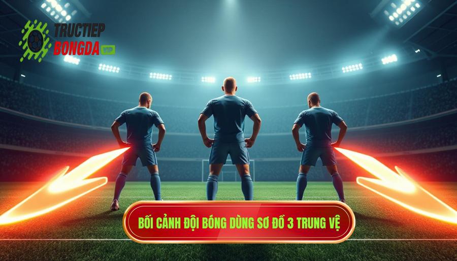 Khi nào đội bóng sử dụng sơ đồ 3 trung vệ