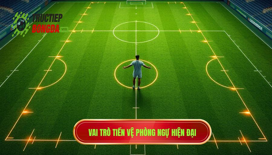 Vai trò của tiền vệ phòng ngự hiện đại